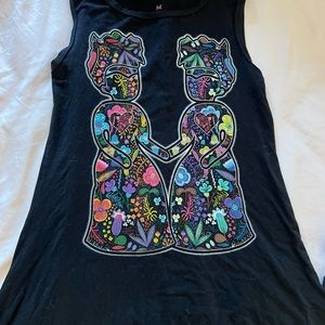 Black tank Frida shirt